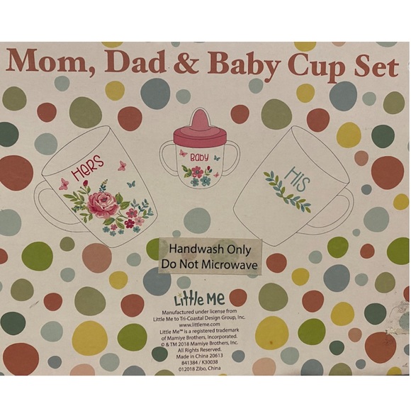 Mom,Dad & Baby Cup Set - Picture 3 of 3
